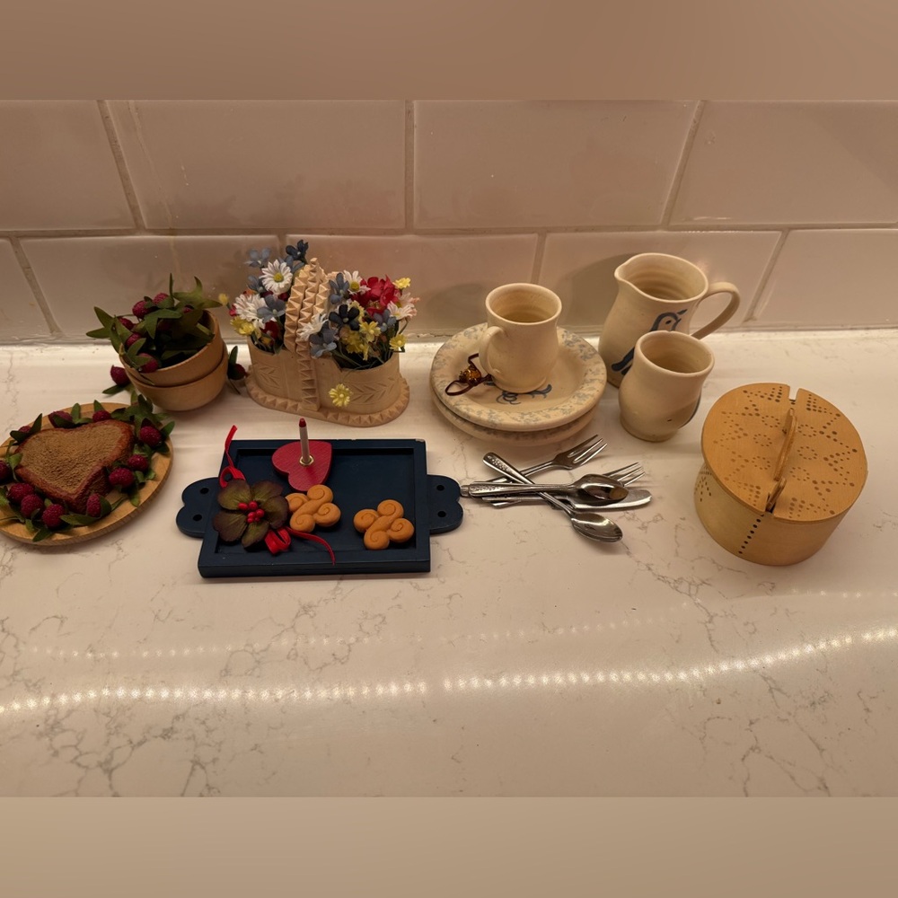 Huge lot vintage American girl doll accessories 1980s Kristen pleasant company